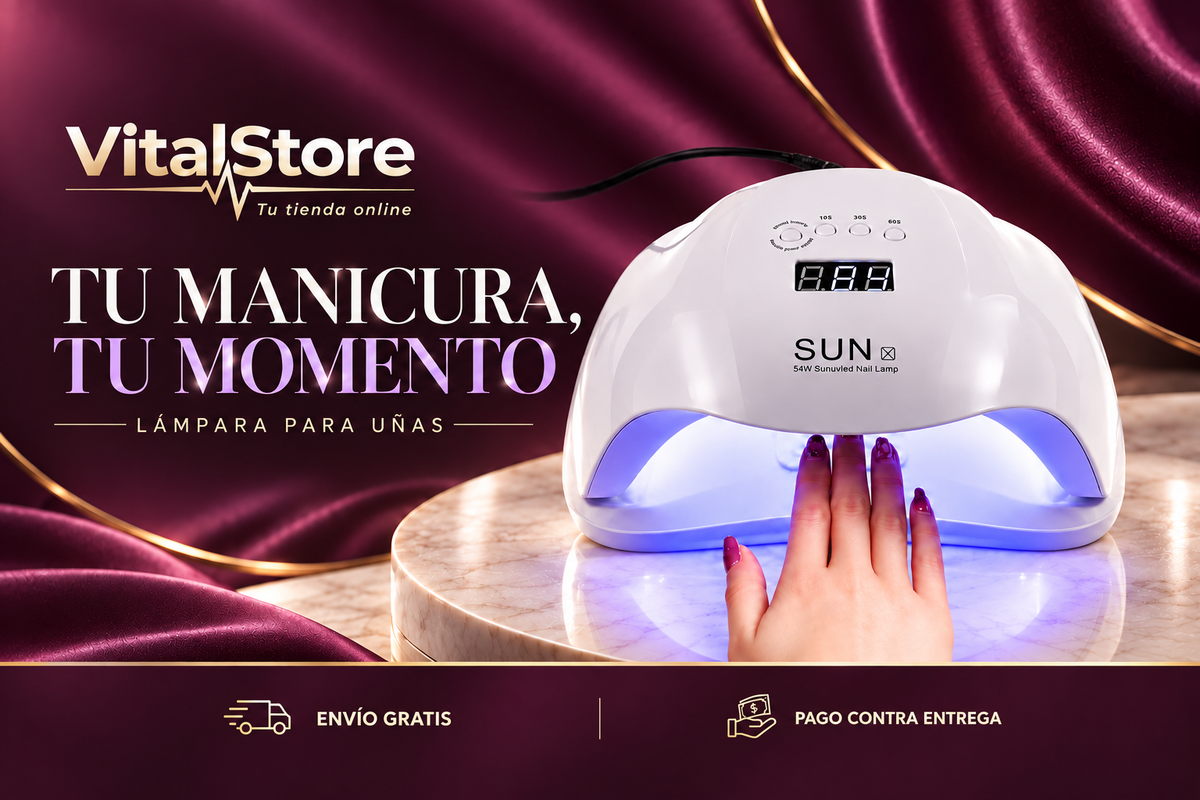 Lámpara NailGlow 72W
